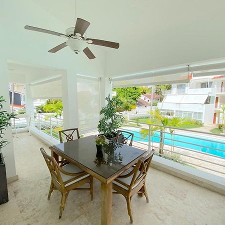 Blue Ocean Beachfront Villas & Apartments - Wifi, Pool, Bbq, Playa Los Corales Punta Cana Bagian luar foto