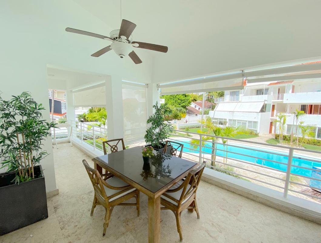 Blue Ocean Beachfront Villas & Apartments - Wifi, Pool, Bbq, Playa Los Corales Punta Cana Bagian luar foto