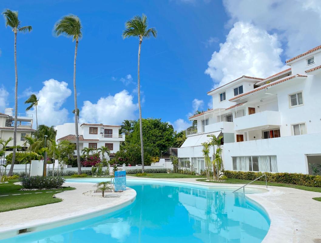 Blue Ocean Beachfront Villas & Apartments - Wifi, Pool, Bbq, Playa Los Corales Punta Cana Bagian luar foto